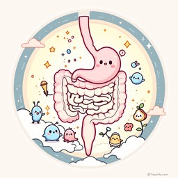 Download Cute Digestive Characters Image - Anime, Manga, Chibi | StockCake