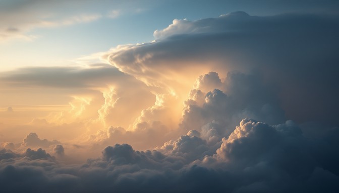 Free Majestic Golden Clouds Image - Clouds, Sunset, Storm | Download at ...