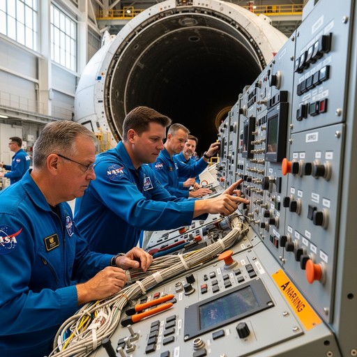 Free Spacecraft Launch Preparation Image - Nasa, Spacecraft, Engineers ...