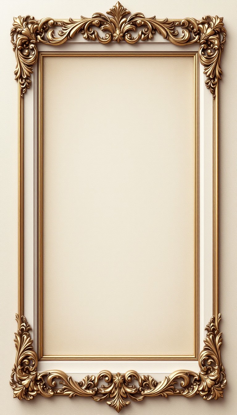 Free Elegant Gold Frame Image - Frame, Gold, Ornate | Download at StockCake
