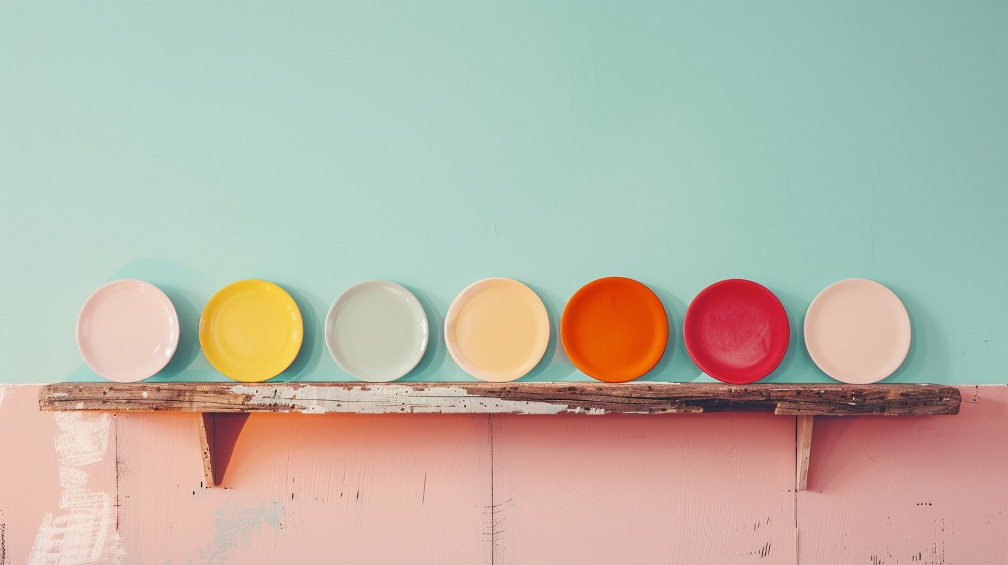 Free Colorful plates display Image - Colorful, Plates, Display ...