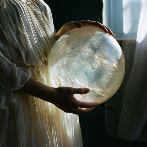 Free Glowing Orb Held Image | Download at StockCake