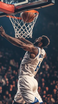 Free Dynamic Dunk Action Image - Basketball, Dunk, Athlete | Download ...