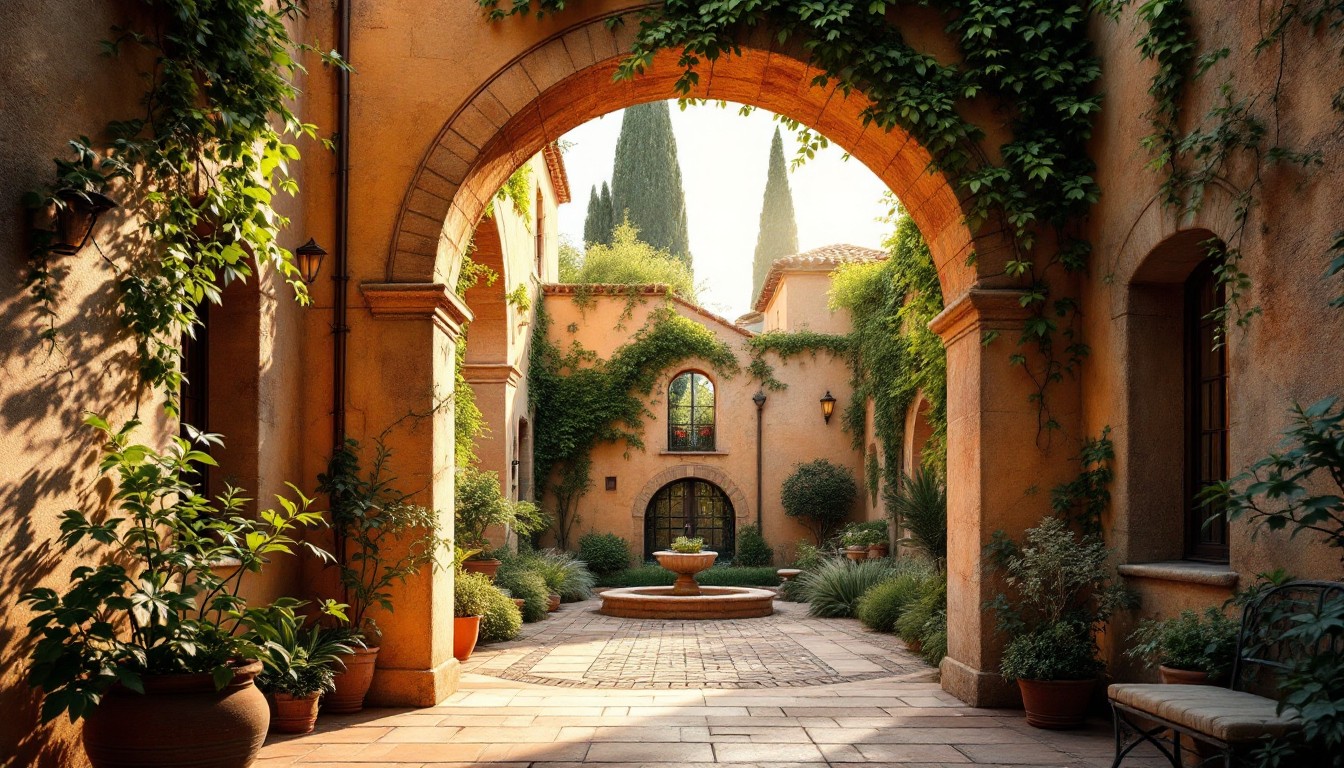 Free Mediterranean Garden Archway Image - Mediterranean, Arch, Garden ...