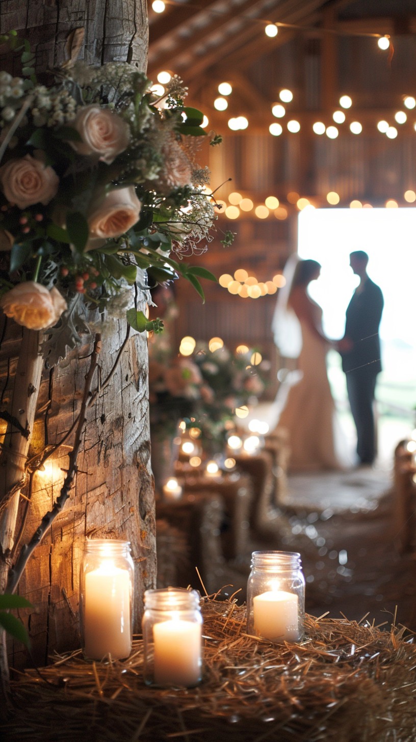 Free Rustic Wedding Scene Image - Wedding, Romance, Candles | Download ...