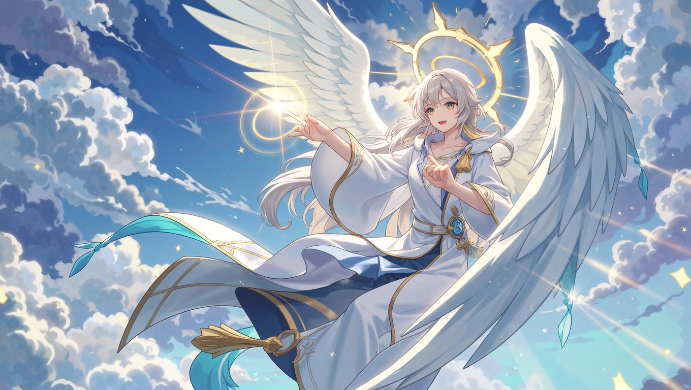 Free Celestial Angel Ascending Photo - Angel, Anime, Manga | Download ...
