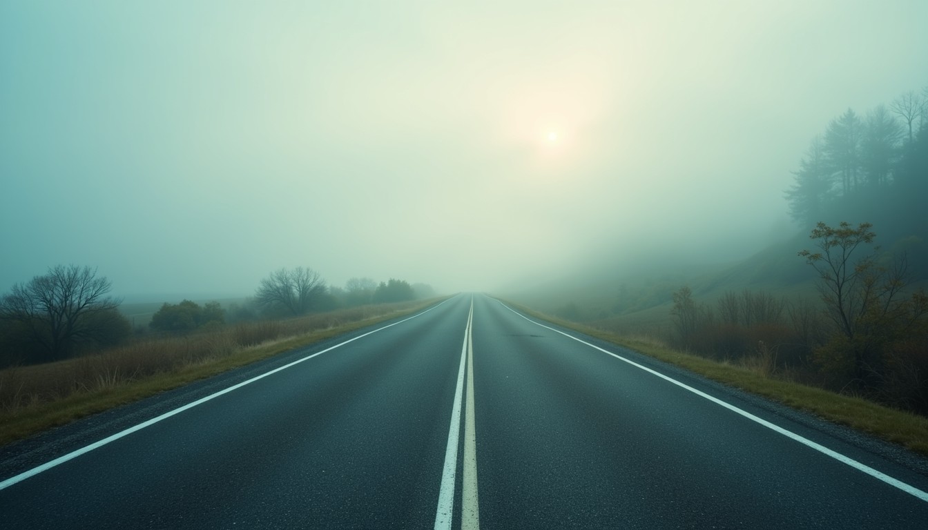 Free Misty Road Ahead Image - Misty, Road, Highway | Download at StockCake