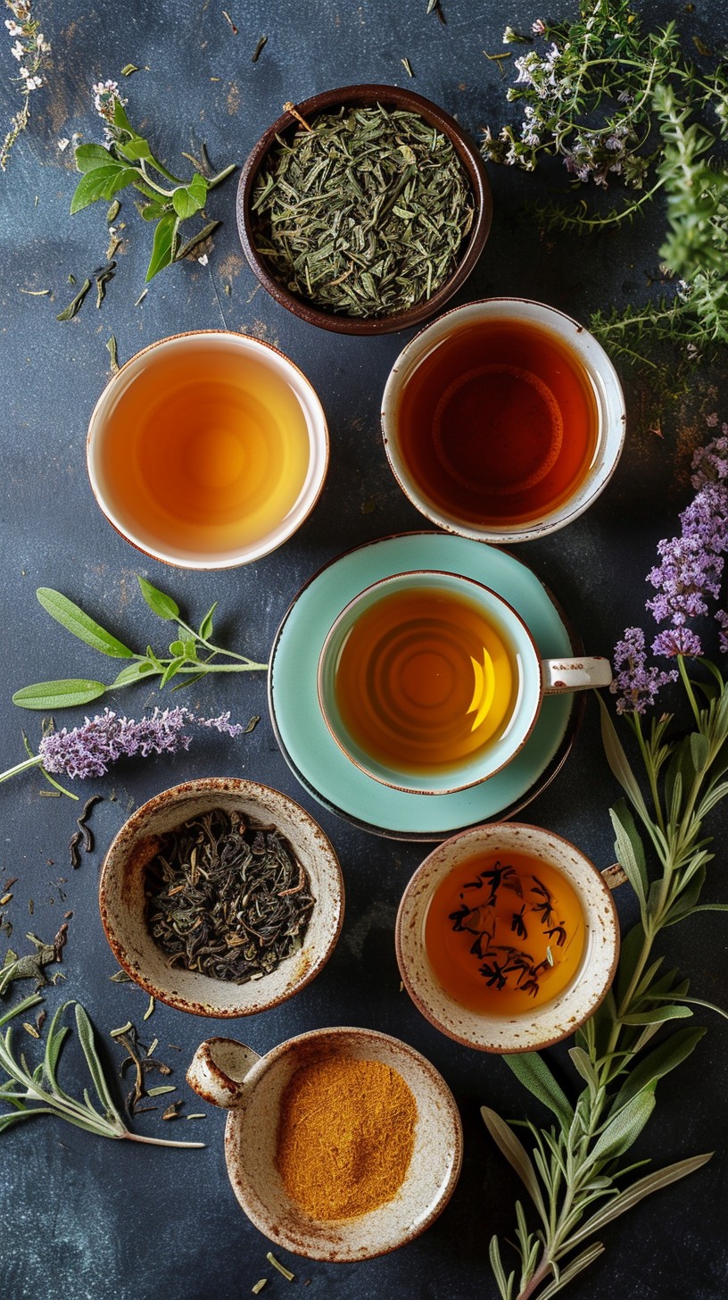 Free Assorted Tea Collection Image - Tea, Cups, Herbs | Download at ...