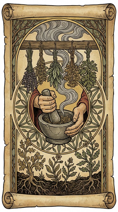 Infused Pickaxe Ritual Free Sacred Herb Ritual Image - Herbs, Smoke, Ritual | Download at ...