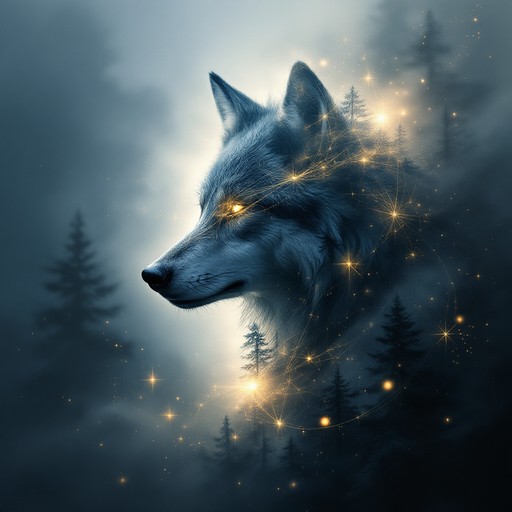 Cool Mist Wolves Free Mystical Wolf Spirit Image - Wolf, Spirit, Mystical | Download at ...