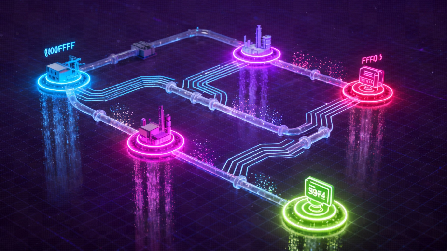 Free Neon Industry Network Photo - Cyberpunk, Neon, Holographic ...