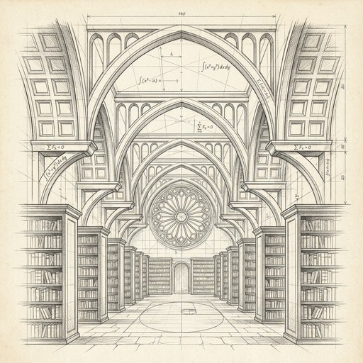Free Mathematical Library Design Image - Architecture, Library ...