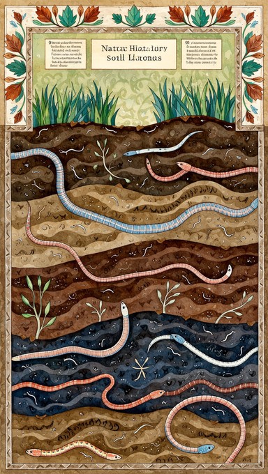 Free Vintage Soil Study Image - Earthworms, Worms, Soil | Download at ...