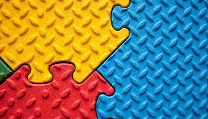 Free Colorful Puzzle Texture Image | Download at StockCake