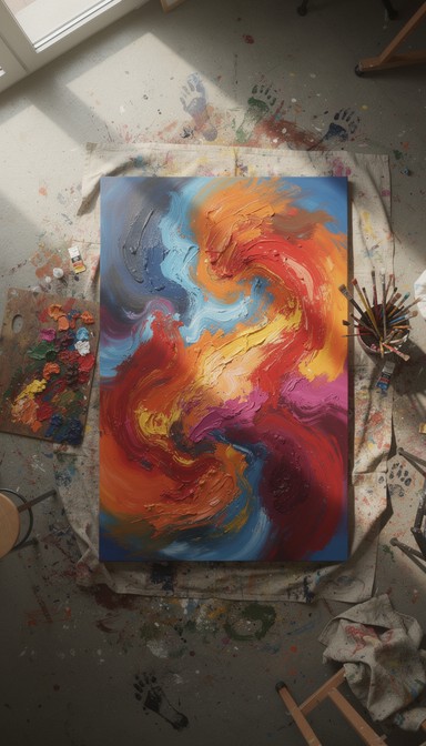 Free Vibrant Abstract Art Image - Abstract, Painting, Art | Download at ...