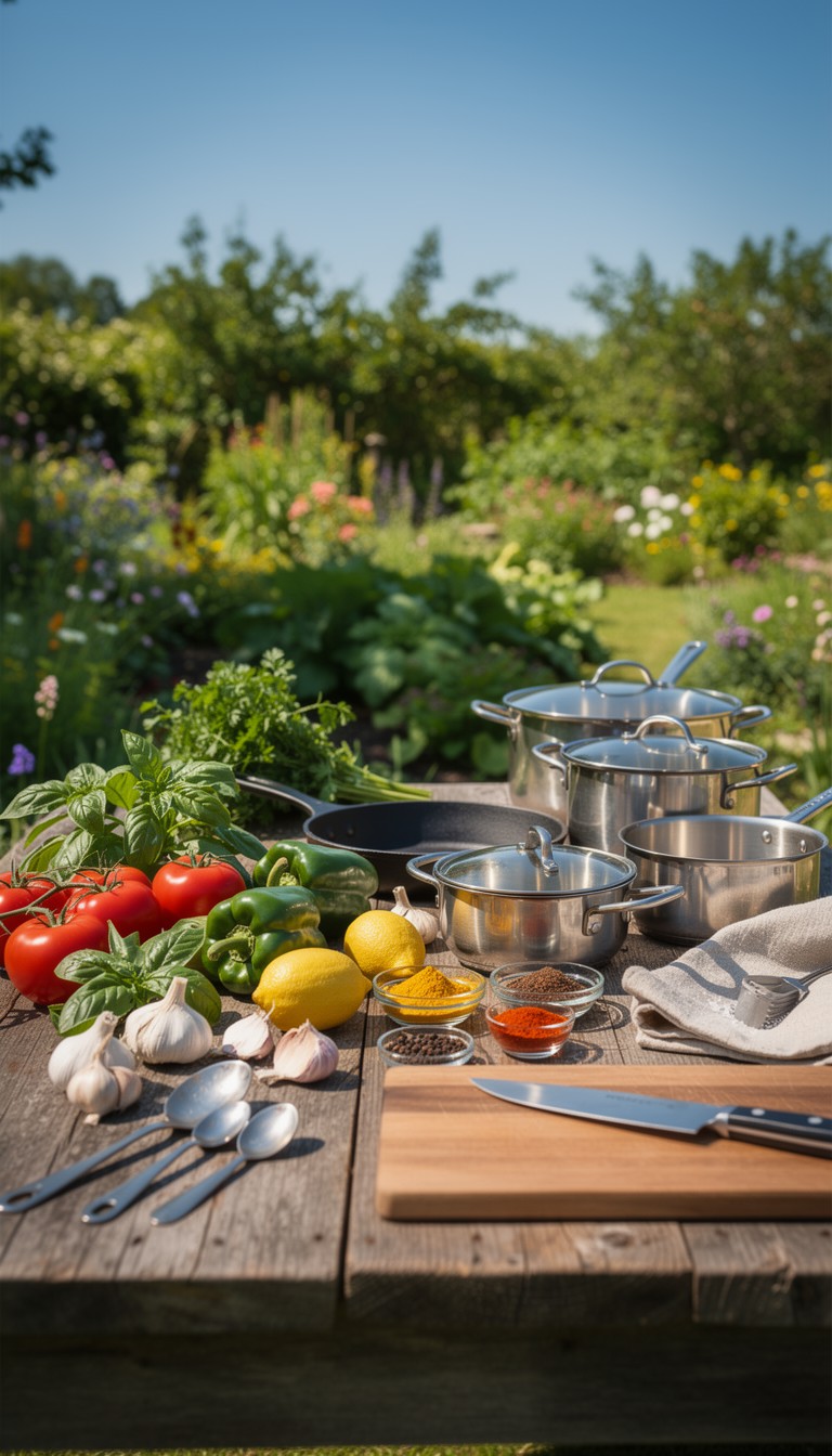 Free Garden Cooking Setup Image - Outdoor, Cooking, Garden | Download ...