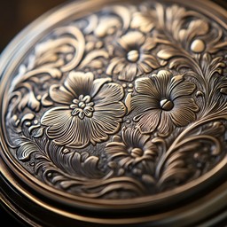 Download Intricate silver engraving Image - Silver, Engraving, Vintage ...