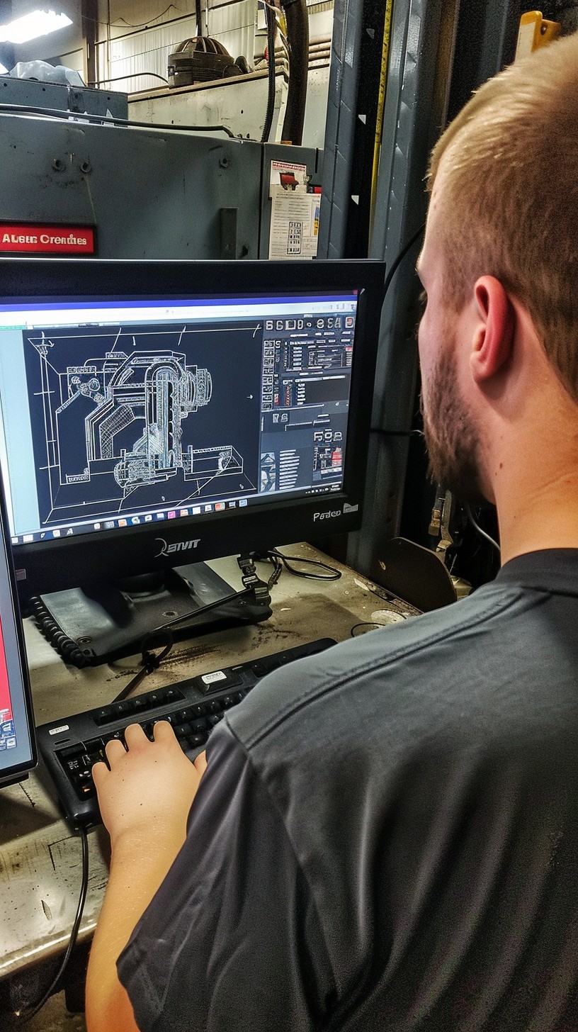 Free Engineer Analyzing Design Image - Engineer, Design, Computer ...