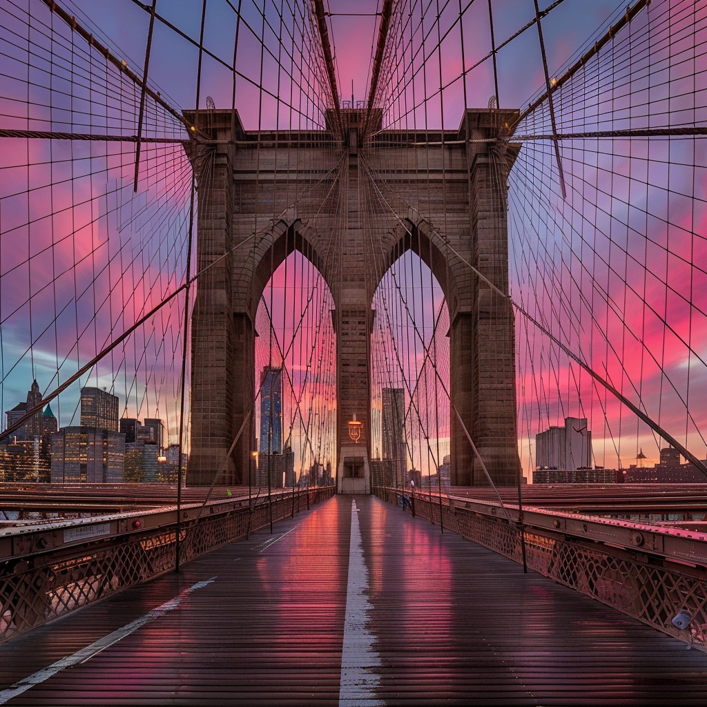 Free Sunset Bridge View Image - Sunset, Bridge, Sky | Download at StockCake