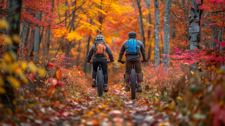 Free Autumn Cycling Adventure Image - Autumn, Cycling, Adventure ...