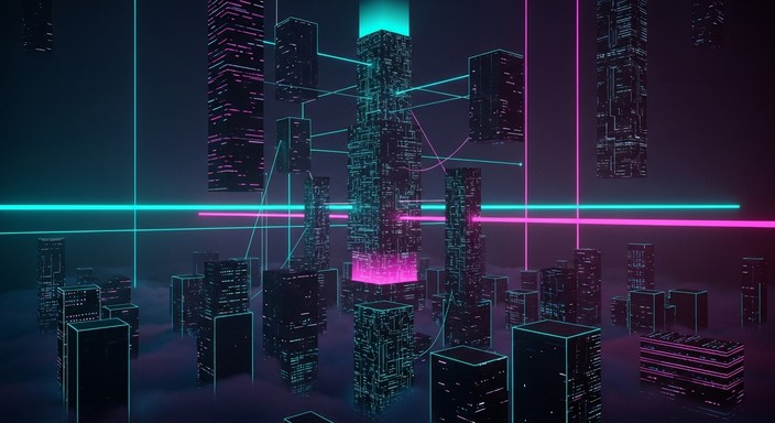 Free Neon Circuit Metropolis Image - Futuristic, Cyberpunk, Cityscape ...