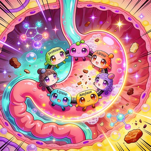 Free Cute Enzyme Characters Image - Anime, Manga, Chibi | Download at ...