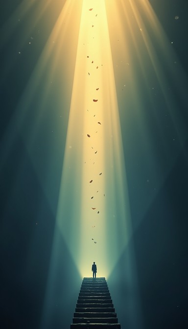 Free Ascending Through Light Image | Download at StockCake