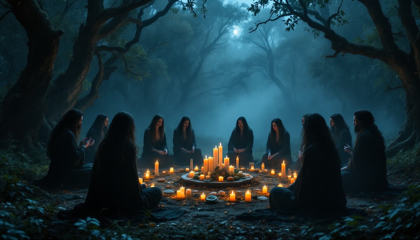 Coven Rituals Free Mystical Forest Ceremony Image - Witches, Coven, Ritual | Download ...