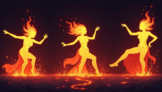 Free Dancing Flame Spirits Image - Flame, Dance, Spirit | Download at ...