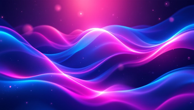 Free Neon Waves Dancing Image | Download at StockCake