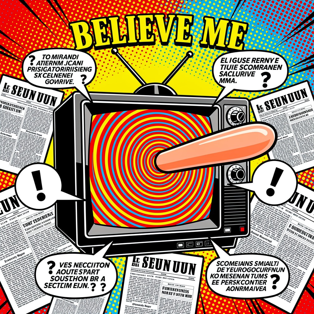 Free Media Lies Exposed Image - Popart, Television, Propaganda ...