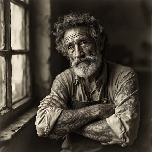 Free Weathered Craftsman Portrait Image - Craftsman, Vintage ...