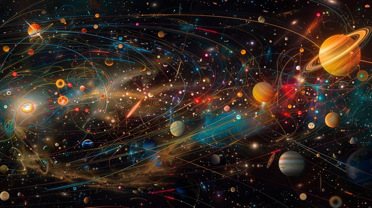 Free Cosmic Dance Art Image - Space, Planets, Orbits | Download at ...