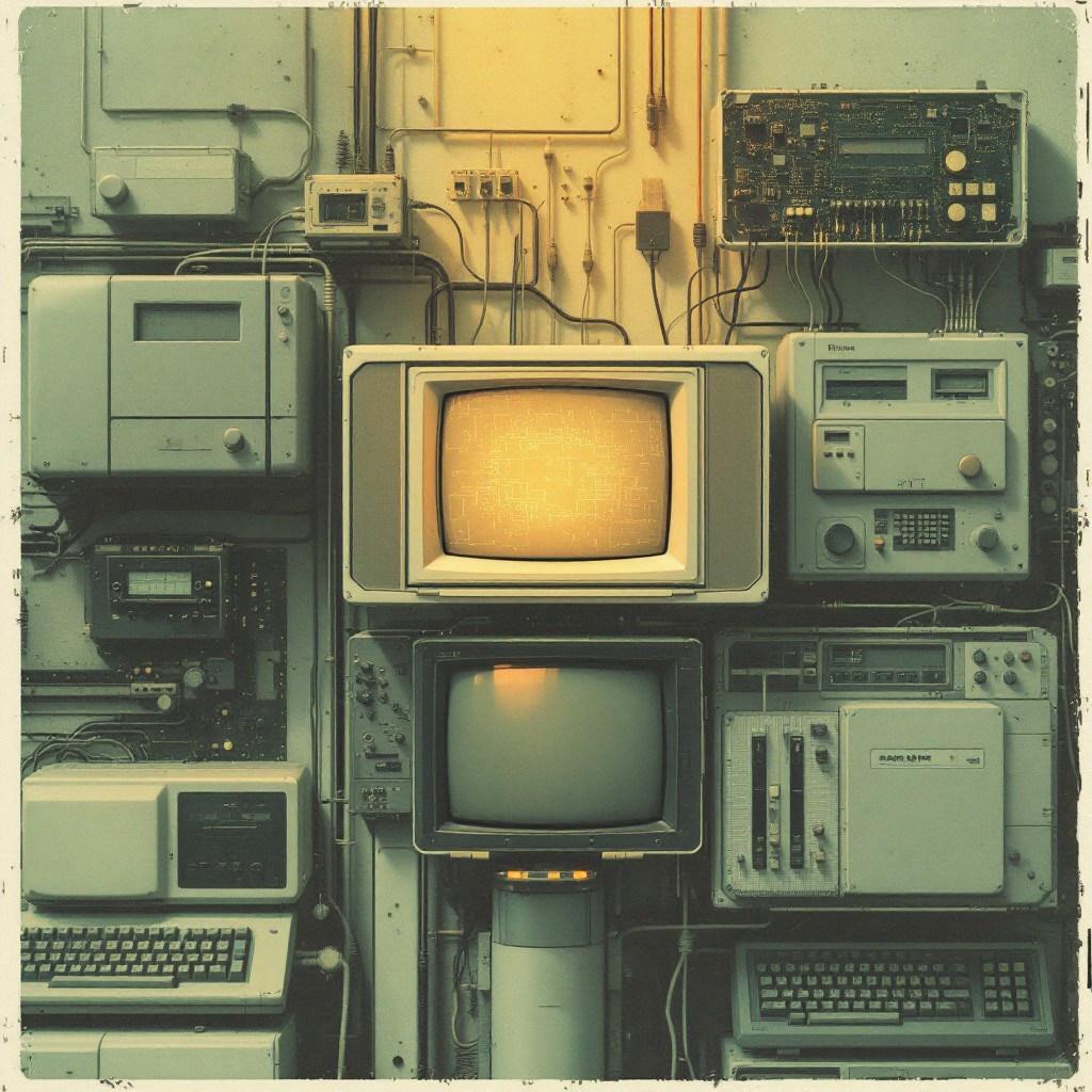 Free Vintage Technology Stack Image - Vintage, Retro, Computers ...