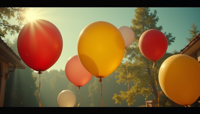 Sunlit Float Free Sunlit Floating Balloons Image - Balloons, Vintage, Nostalgic ...
