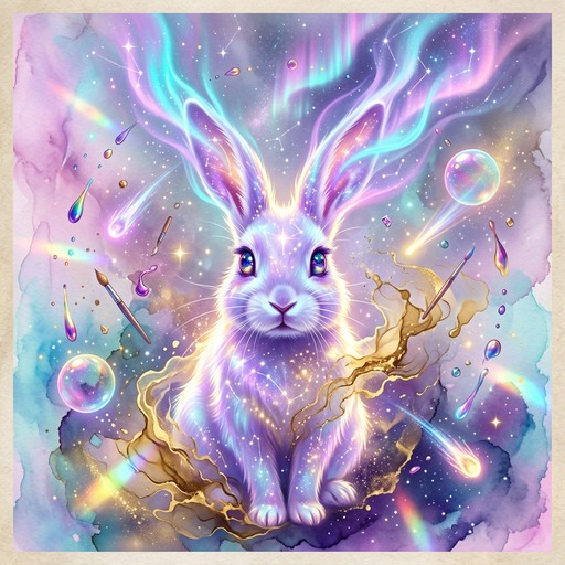 Free Cosmic Bunny Dream Image - Bunny, Rabbit, Fantasy | Download at ...