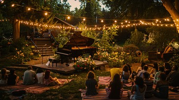 Free Enchanted Evening Concert Image - Evening, Concert, Forest ...