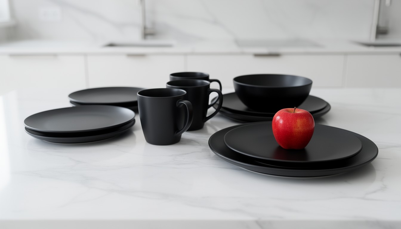 Free Minimalist Black Dinnerware Image - Minimalist, Black, Dinnerware ...