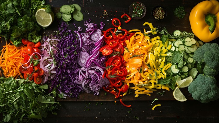 Vegetables Deep Color Free Colorful Vegetable Spread Image - Vegetables, Colorful, Fresh ...