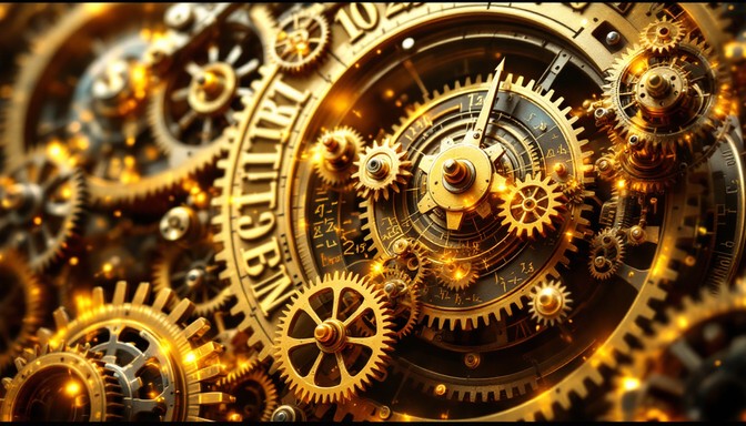 Machinations Math Free Mechanical Mathematics Tower Stock AI Images | StockCake
