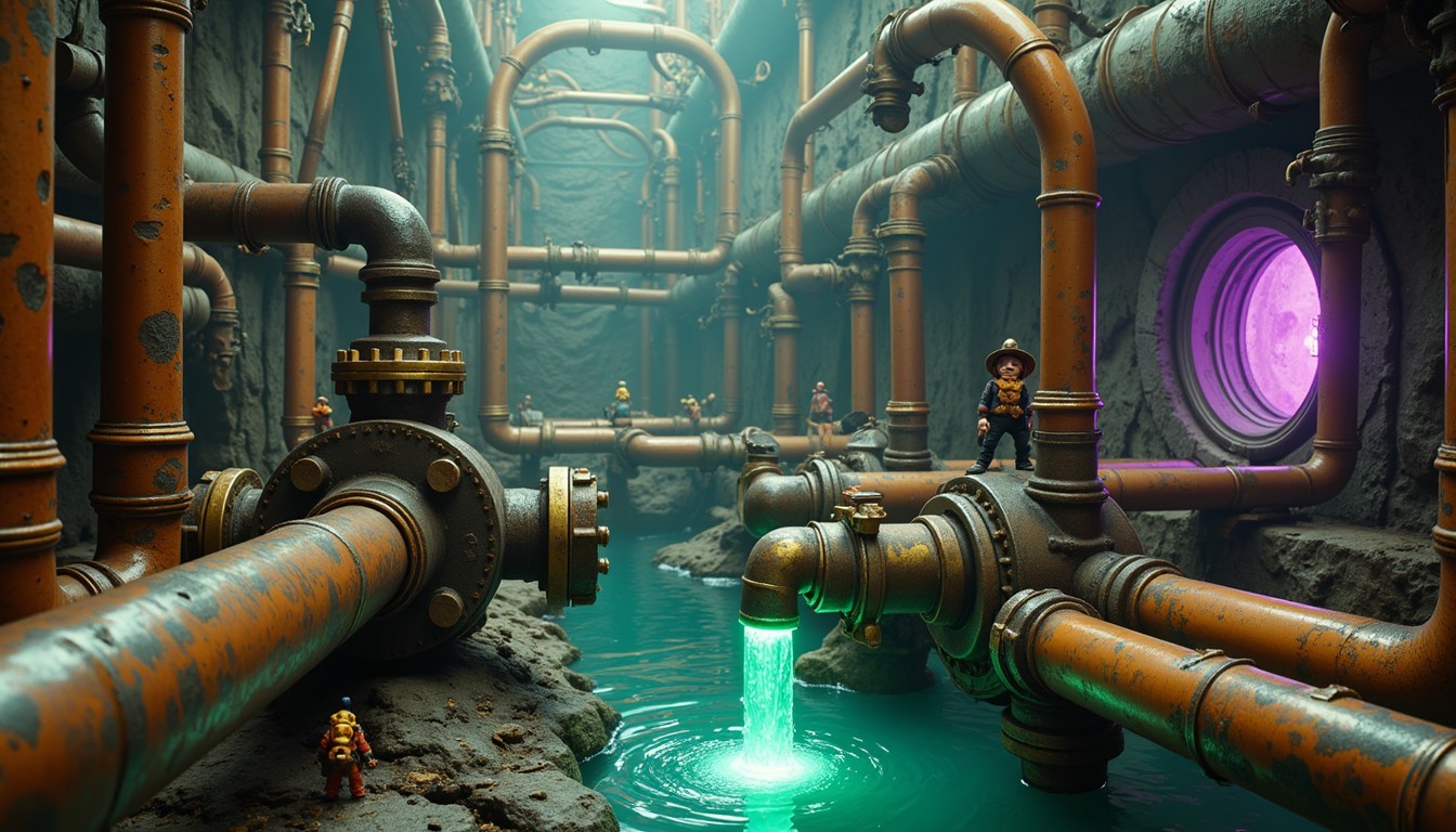 Free Industrial Magic Portal Image - Steampunk, Pipes, Industrial ...