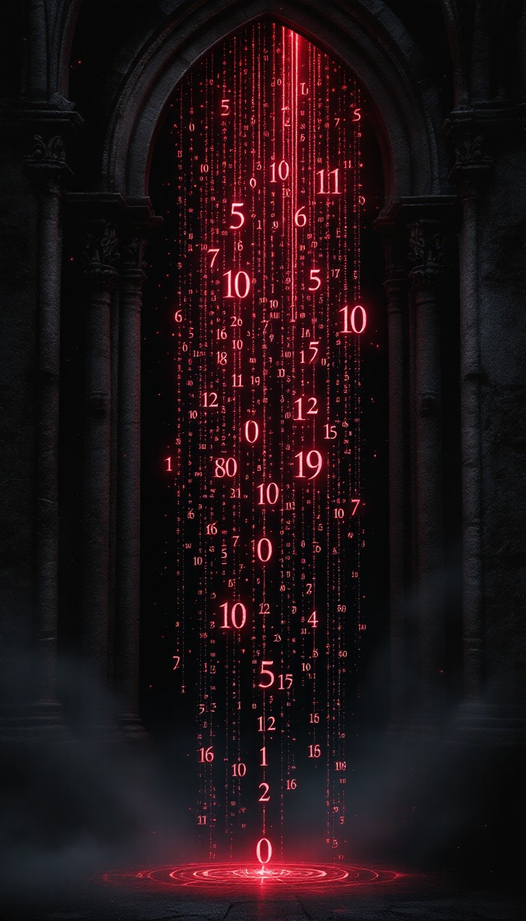 Red Gothic Numbers Free Crimson Numbers Fall Image - Gothic, Numbers, Crimson | Download ...