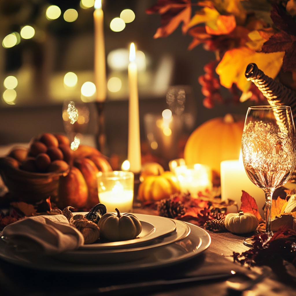 Free Elegant autumn dinner Image - Autumn, Dinner, Candles | Download ...