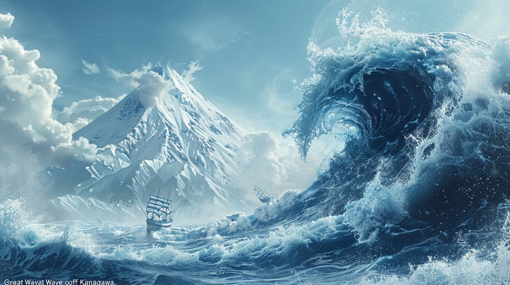 Free Nautical Stormy Seascape Image - Ocean, Mountain, Ship | Download ...