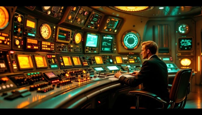 Free Vintage Command Center Image - Control, Console, Vintage ...
