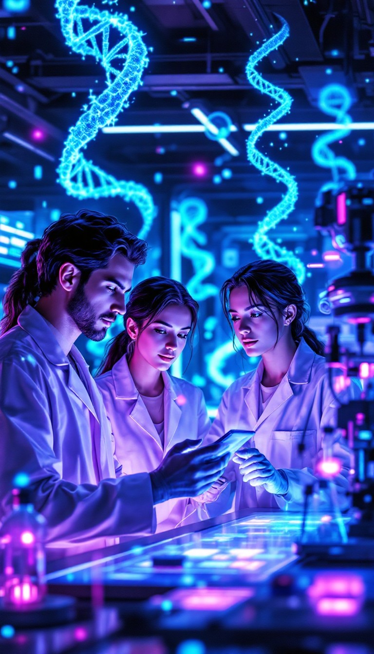 Free DNA Discovery Team Image - Scientists, Researchers, Team ...