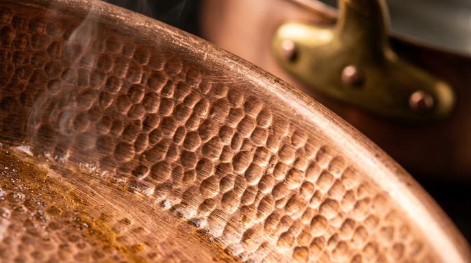 Free Hammered Copper Craftsmanship Image - Copper, Hammered, Cookware ...