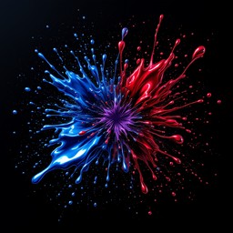 Free Paint Collision Explosion Image - Explosion, Splash, Collision ...