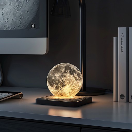 Moon Desk Free Luminous Moon Lamp Image - Moon, Lamp, Desk | Download at StockCake