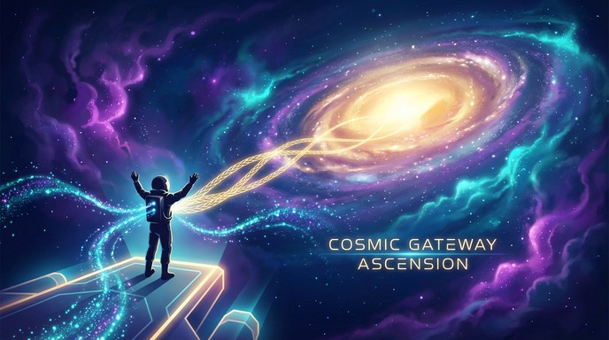 Free Cosmic Gateway Ascension Image - Space, Galaxy, Cosmic | Download ...